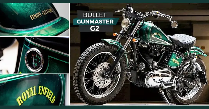 Royal Enfield Bullet Gunmaster G2 by Eimor Customs