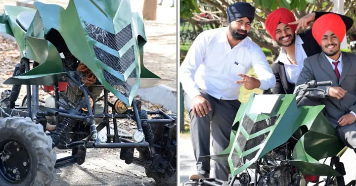 Custom-Made ATV Powered by Hero Karizma's 223cc Engine