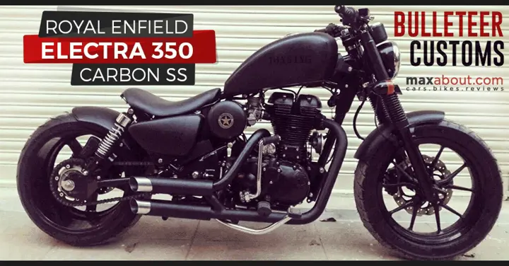 Royal Enfield Electra 350 Carbon SS 'Tonsing' by Bulleteer Customs