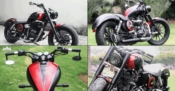 Royal Enfield Electra 350 Swagg Edition by XLNC Customs (Delhi)