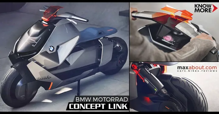 BMW Motorrad Concept Link Electric Scooter Unveiled