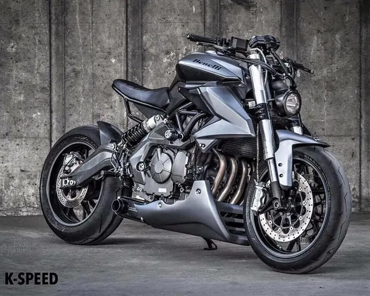 Heavily Modified Benelli TNT 600