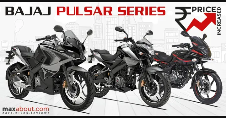 Price of Bajaj Pulsar Series Increased by INR 1000