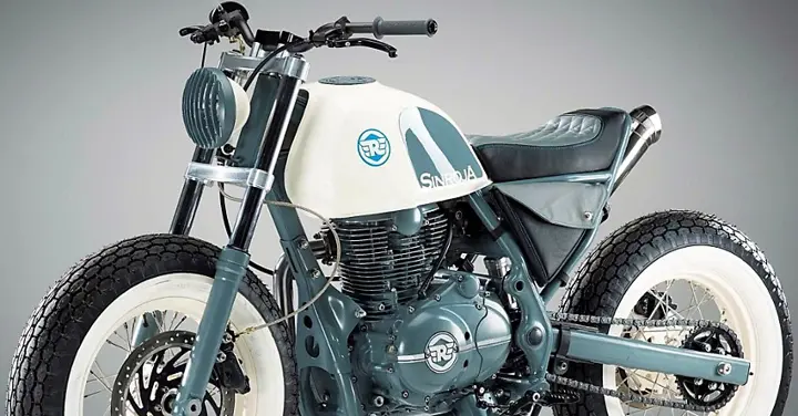 Royal Enfield 'Gentleman Brat' by Sinroja Motorcycles (UK)