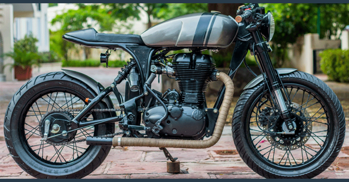 Royal Enfield Thunderbird Cafe Racer by Rajputana Customs