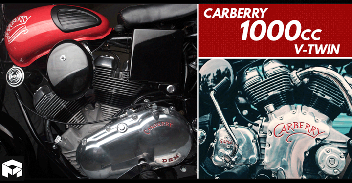 Carberry Double Barrel 1000cc Engine Launched @ INR 4,96,000