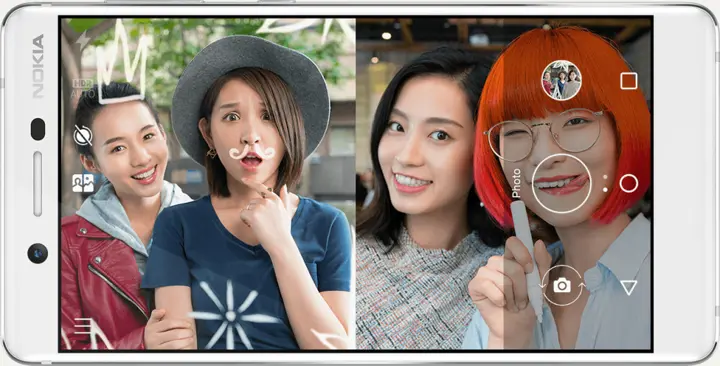 Nokia 7 Bothie Cameras