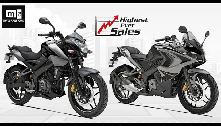 Sales Report: 1.12 Lakh Units of Bajaj Pulsar Sold in September 2017