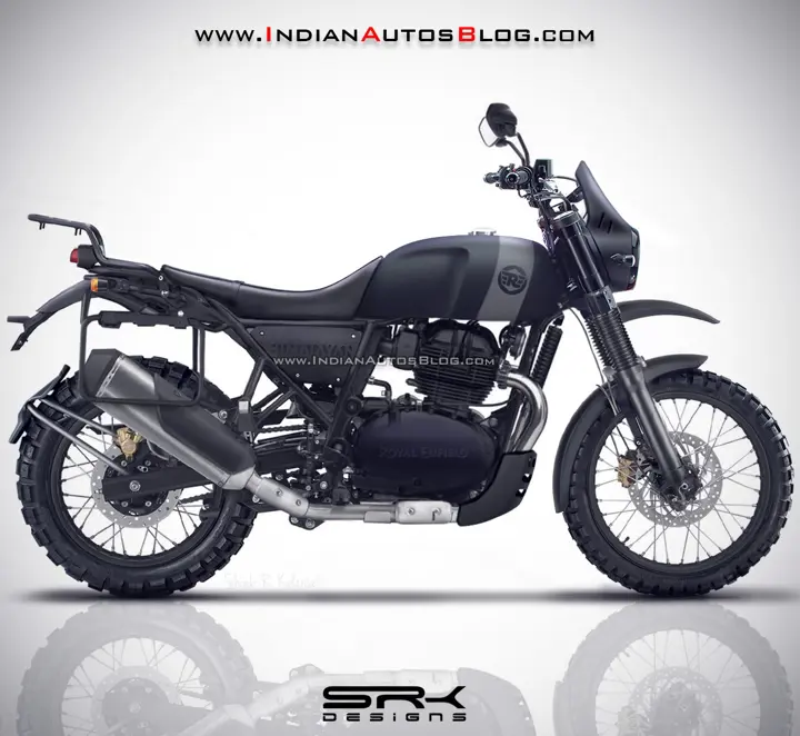 Royal Enfield Himalayan 650 Rendered Image