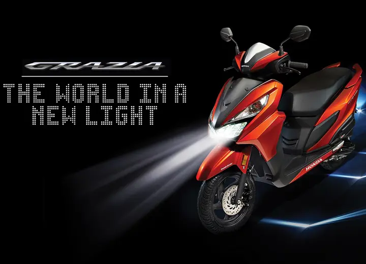 Honda Grazia Launched @ INR 57,897
