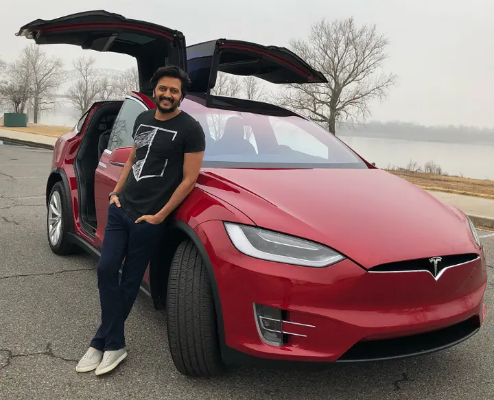 Genelia Gifts Tesla Model X