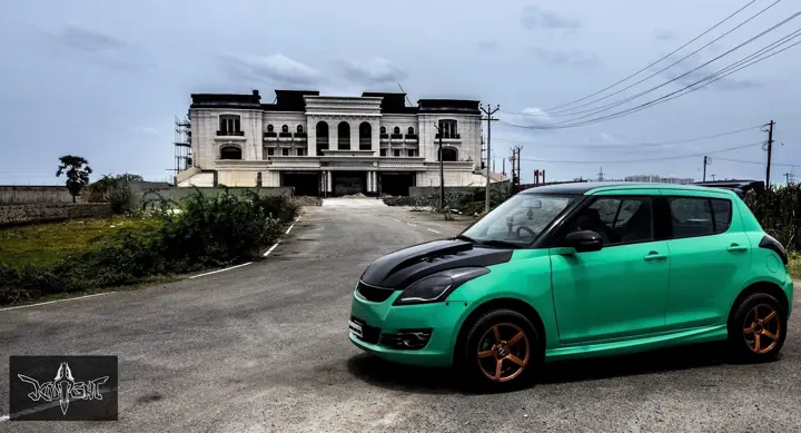 Maruti Swift Gloss Emerald Wrap