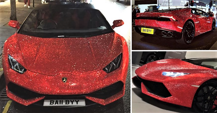 Lamborghini Huracan Embedded with 1.3 Million Swarovski Crystals
