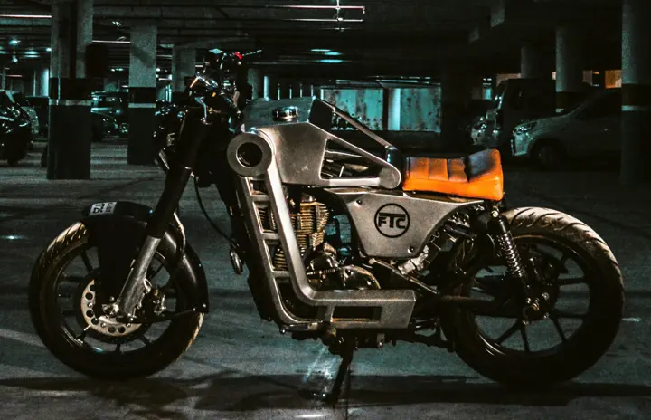 Modified Royal Enfield Classic 500