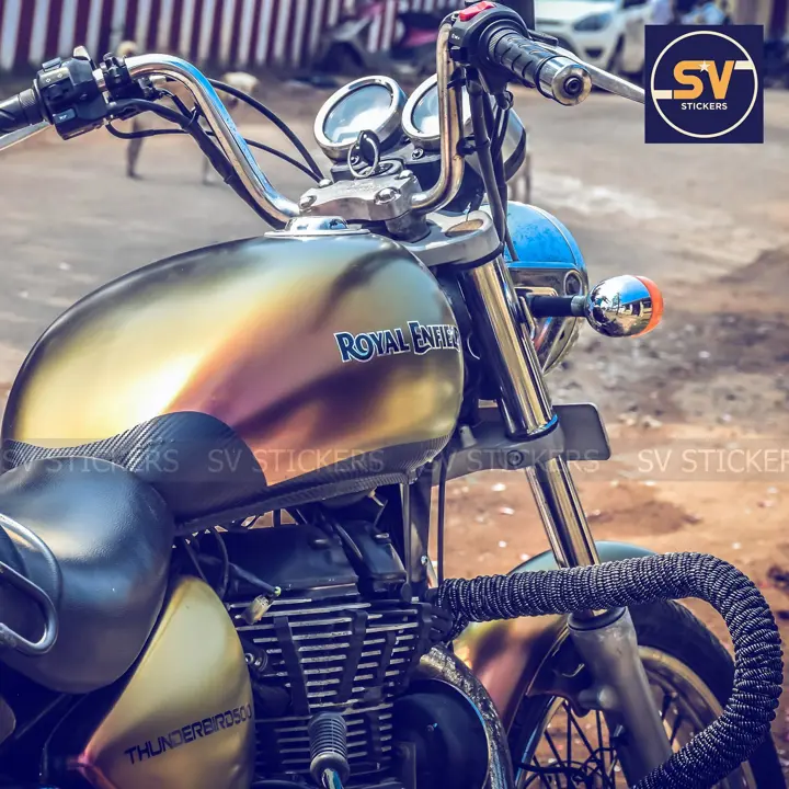 Royal Enfield Thunderbird Color Shift Wrap