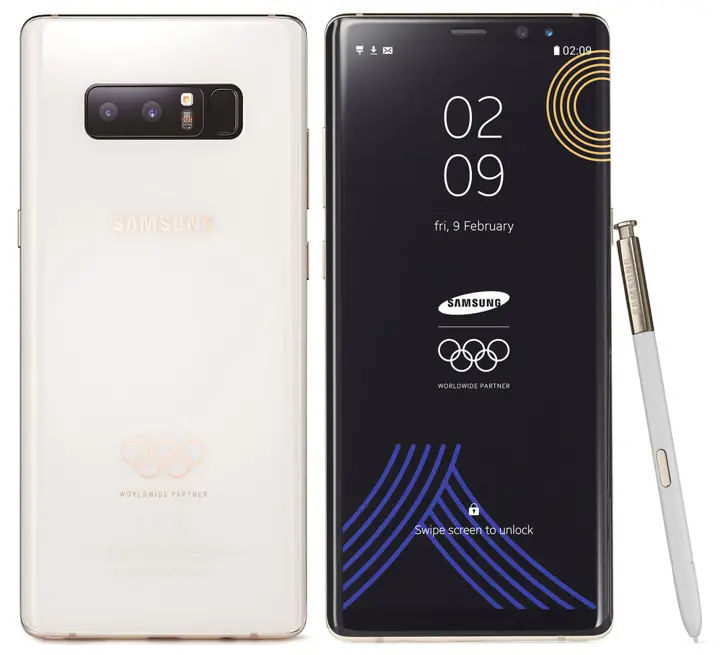 Note8 Winter Olympic Games