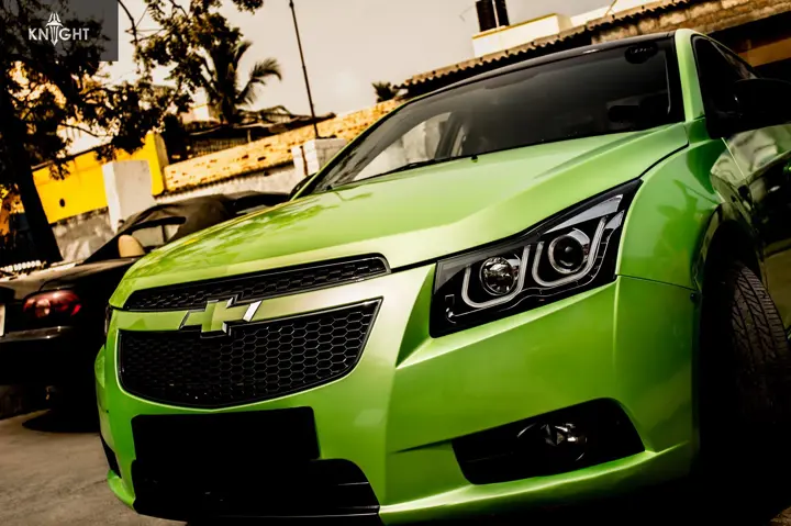 Pearl Green Chevrolet Cruze Wrap