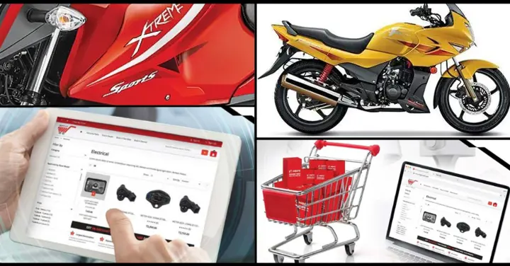 Hero Launches Website to Sell Genuine Spare Parts & Accessories