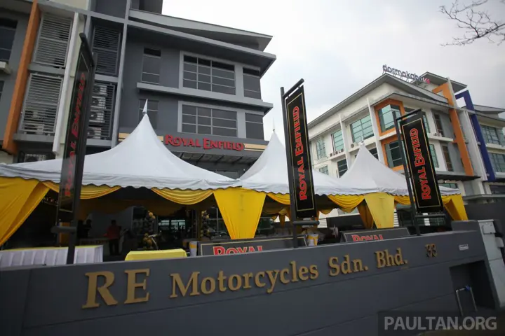 Royal Enfield Opens 1st Showroom in Malaysia