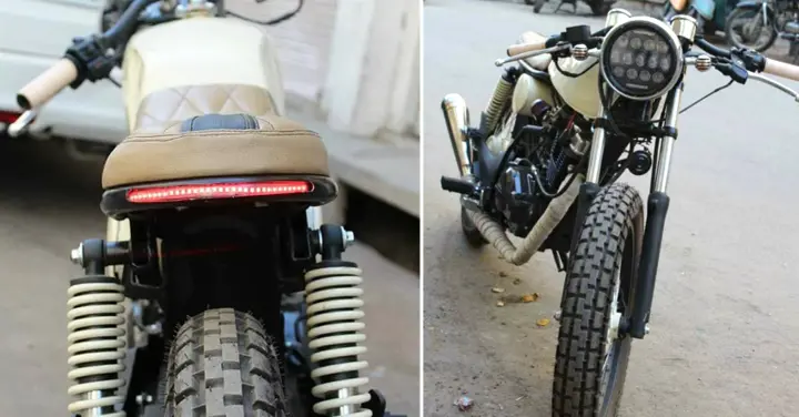 Hero CBZ Xtreme Retro Edition by YUDI Customs (Udaipur)
