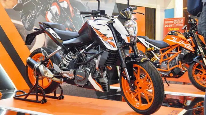 Updated KTM Duke 200