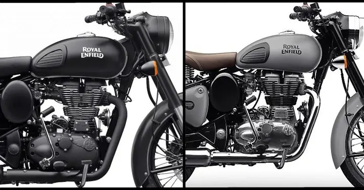 2018 Royal Enfield Classic 500 vs. Classic 350