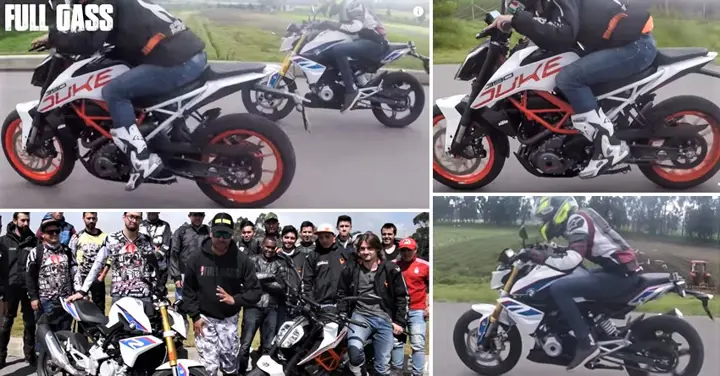 Drag Race Video: KTM Duke 390 Beats BMW G310R