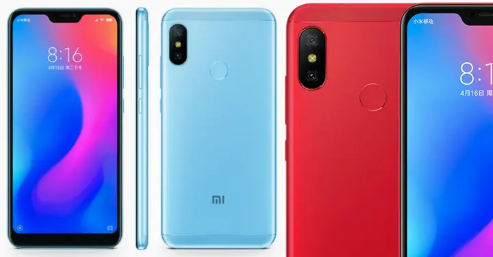 Xiaomi Redmi 6 Pro Officially Announced for 999 yuan (INR 10,500 approx)