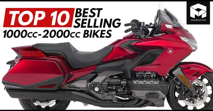Top 10 Best-Selling 1000cc-2000cc Bikes in India (June 2018)