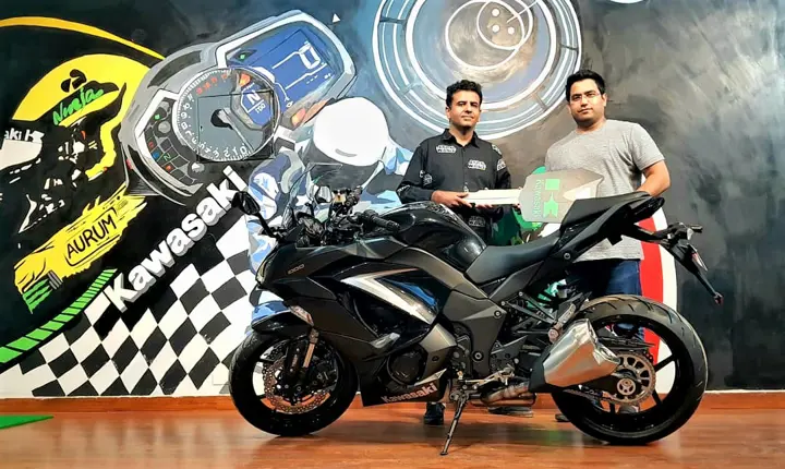 North India's 1st MY2019 Ninja 1000