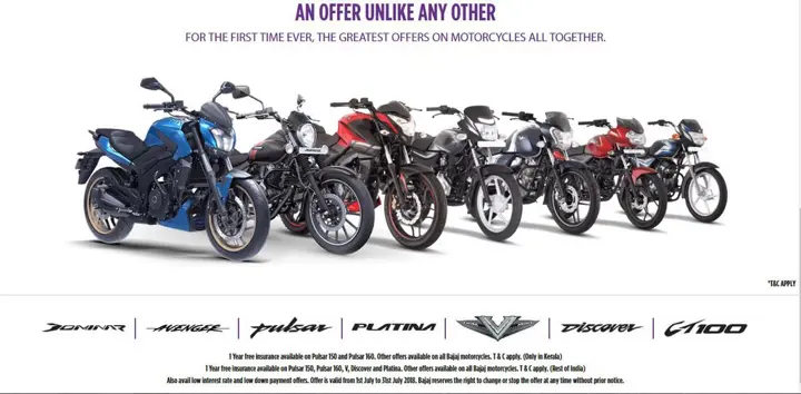 Bajaj Bikes