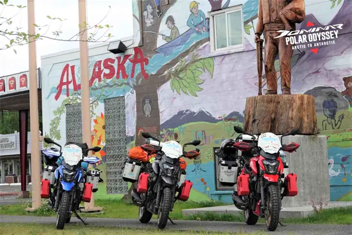 Bajaj Dominar Polar Odyssey