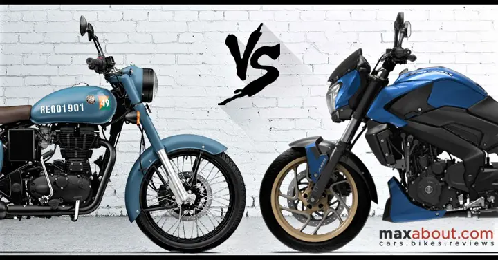 Comparison: Royal Enfield Classic 350 Signals vs Bajaj Dominar 400