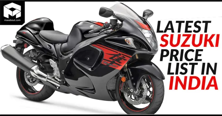 Latest Suzuki 2-Wheelers Price List in India (November 2018)