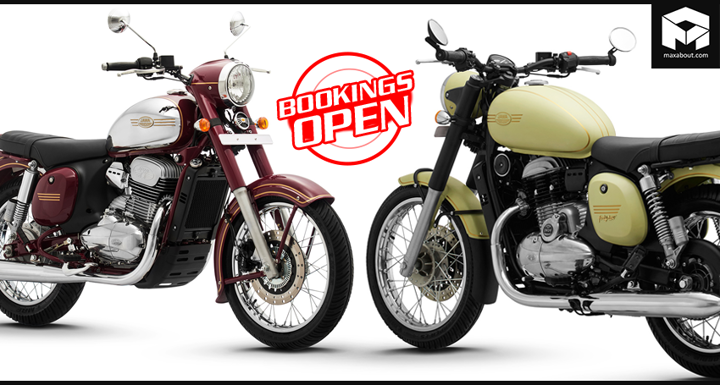 Jawa Motorcycles Booking Amount