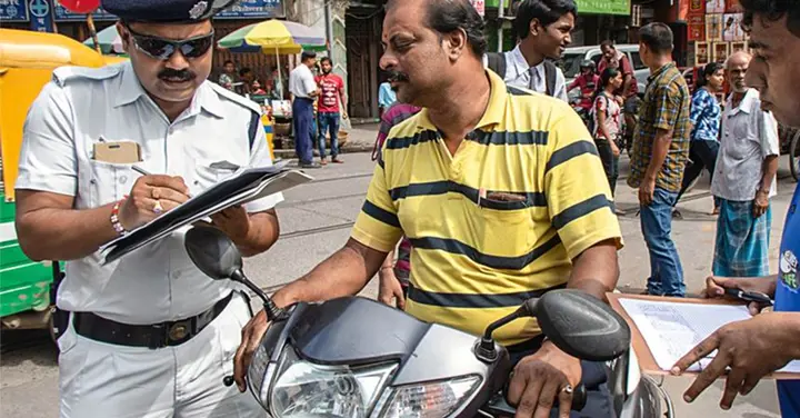 Kolkata Police Announces Huge Rebate Scheme for Traffic Fine Defaulters