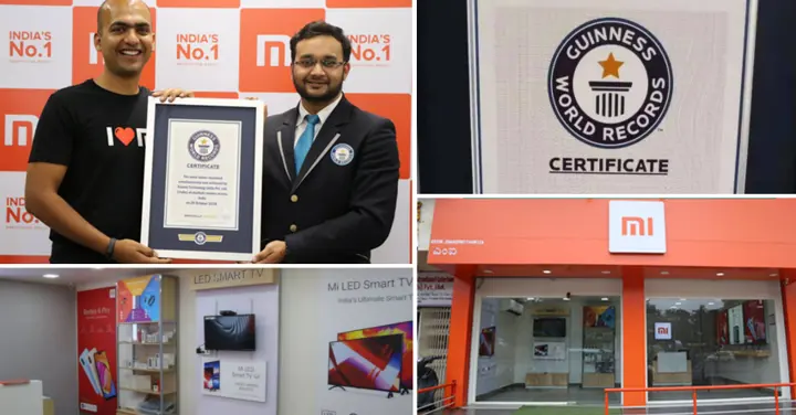 Xiaomi Creates World Record by Opening 500 Mi Stores Simultaneously!