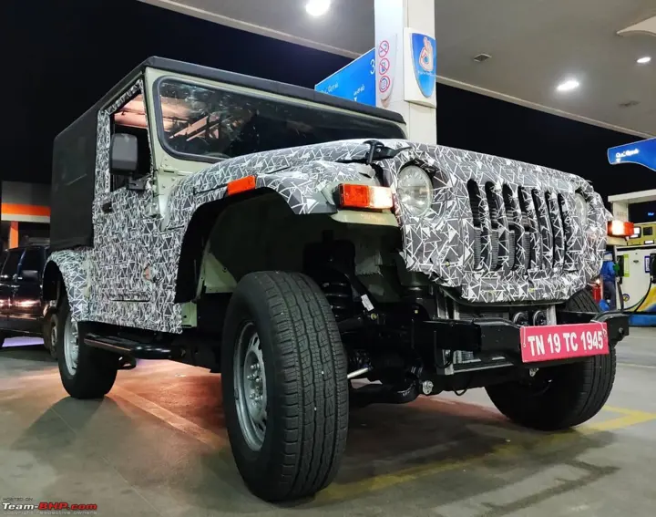 2020 Mahindra Thar Front View