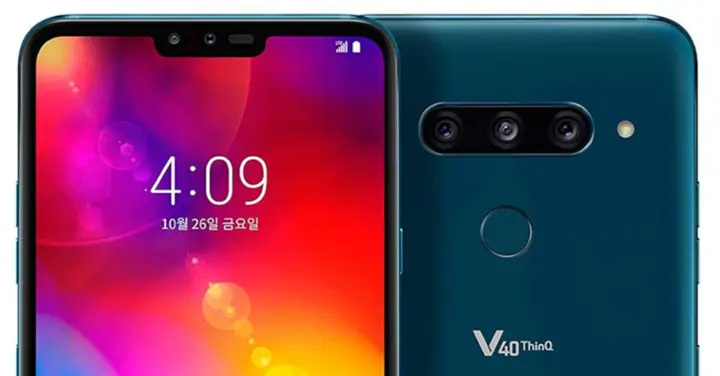 LG V40 ThinQ with 5 Cameras Launched in India @ INR 49,990