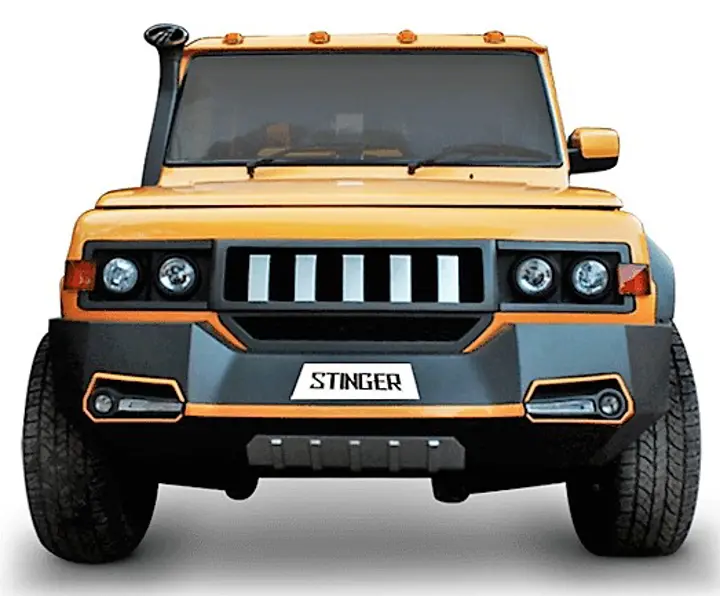 Mahindra Bolero Stinger 3 Front View