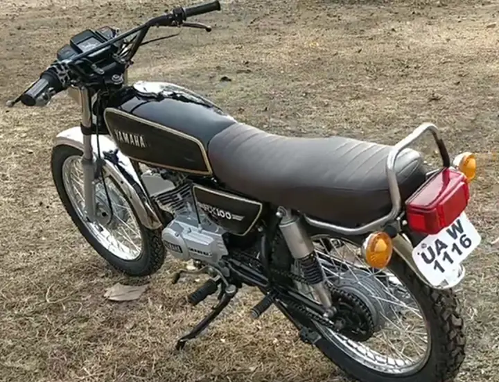 Restored Black Yamaha RX 100