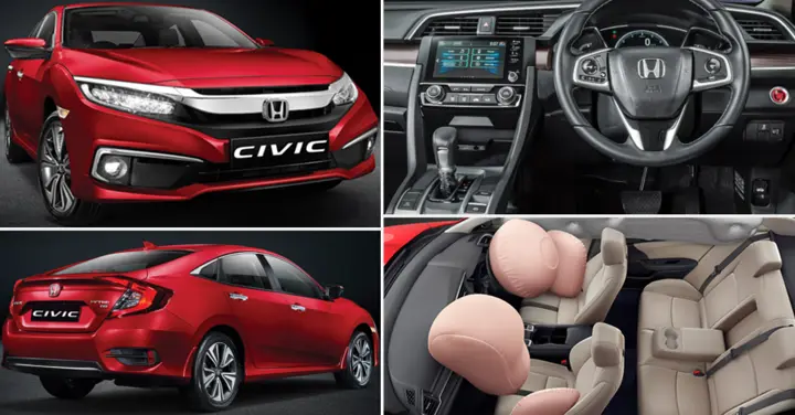 2019 Honda Civic Price List, Mileage, Colors and Variant-Wise Features