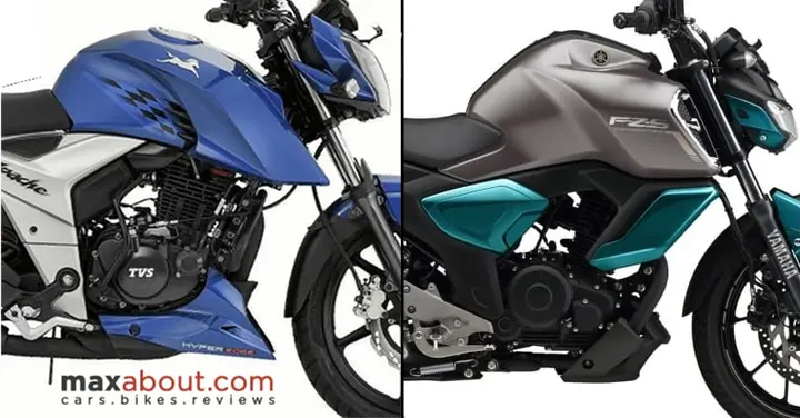 TVS Apache RTR 160 4V Fi ABS vs Yamaha FZS V3 Fi ABS