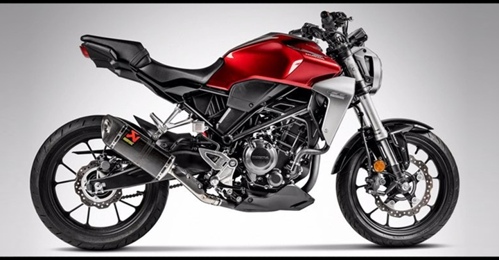 Honda CB300R Gets Akrapovic Carbon-Fibre Exhaust (Video)