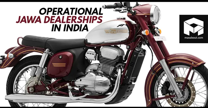 Complete List of Operational Jawa Dealerships in India