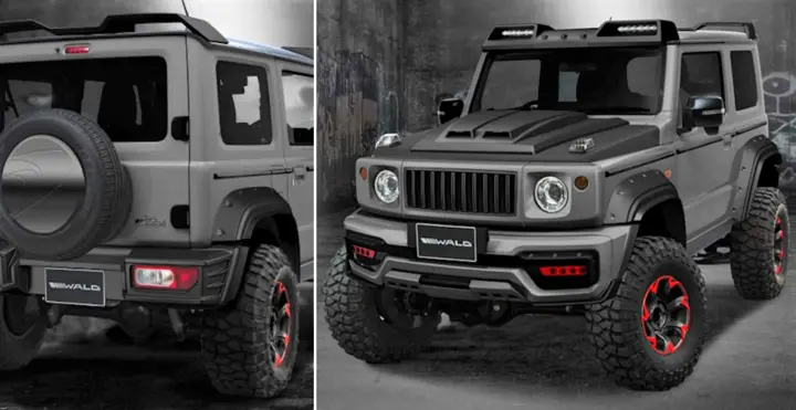 Meet Suzuki Jimny Black Bison by Wald International