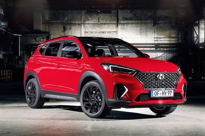 2019 Hyundai Tucson N Line Front View