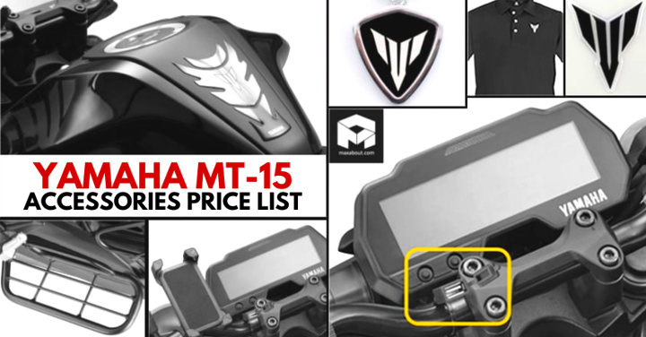 2020 Yamaha MT-15 Accessories