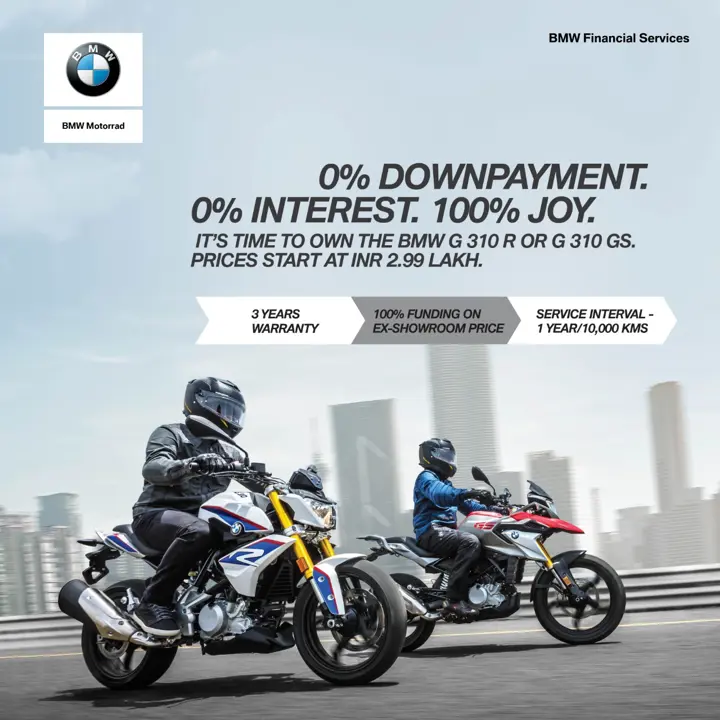 BMW G310R & G310GS Offer