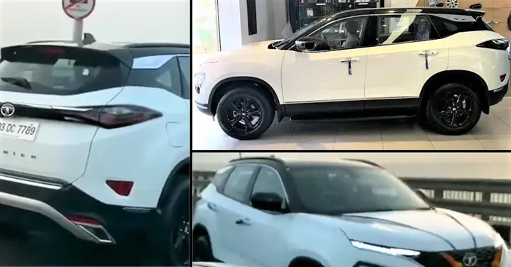 Meet Tata Harrier Dual-Tone Edition with Black Alloy Wheels